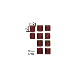 Proxxon Slibebnd 10 mm korn 150, 10 stk