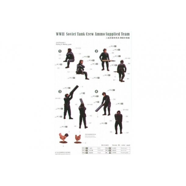 Soviet Tank Crew Ammo Supplied Team