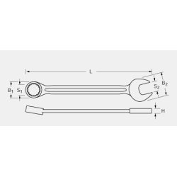 Proxxon SlimLine Gaffelngle 5,5 mm