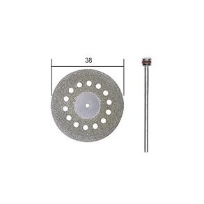Proxxon Diamantskive med klehuller, 38 mm, 1 stk.