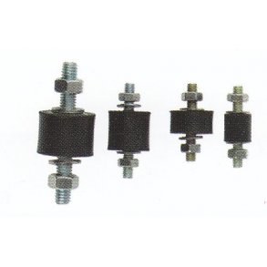 Vibrationsstddmpere, 10 x 10 mm, 4 stk.