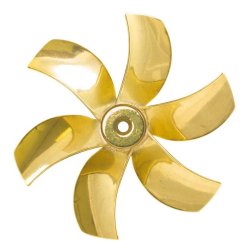 6-bladet skibsskrue 60 mm til ubd 212A
