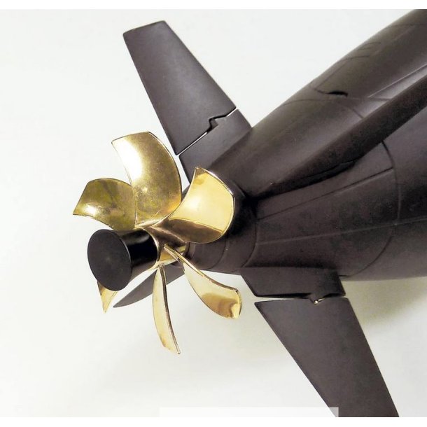 6-bladet skibsskrue 60 mm til ubd 212A