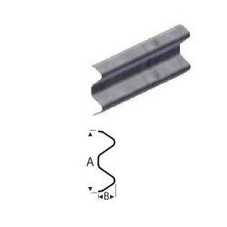 Autovrn, lngde 330 mm, skala 1/22,5 (skala Spor G) - 5 stk.