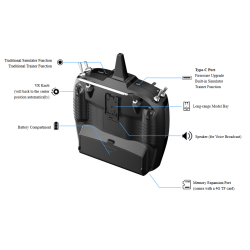 T16D Radioanlg med 16 kanalers sender og 16 kanalers modtager