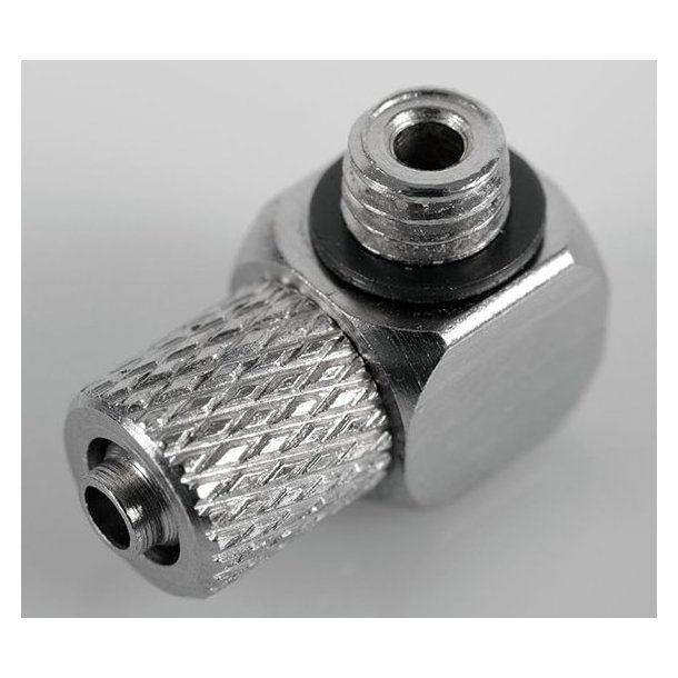 Hydraulik-forbindelsesled 90 grader M5 x 4 mm