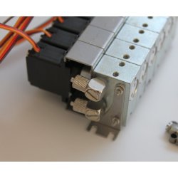 Ventilbord med 6 blokke inkl. servoer