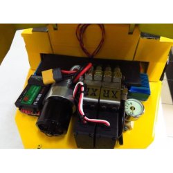 Volvo dumper, fabriksmalet hvid