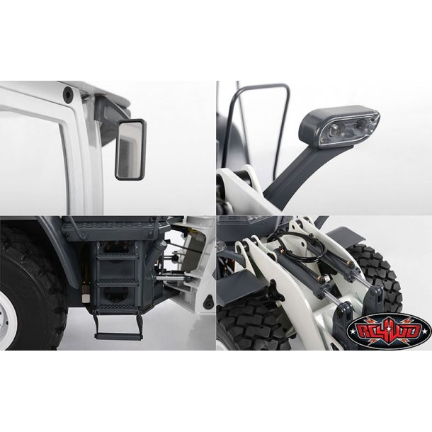 Gummiged 870K RTR - HVID