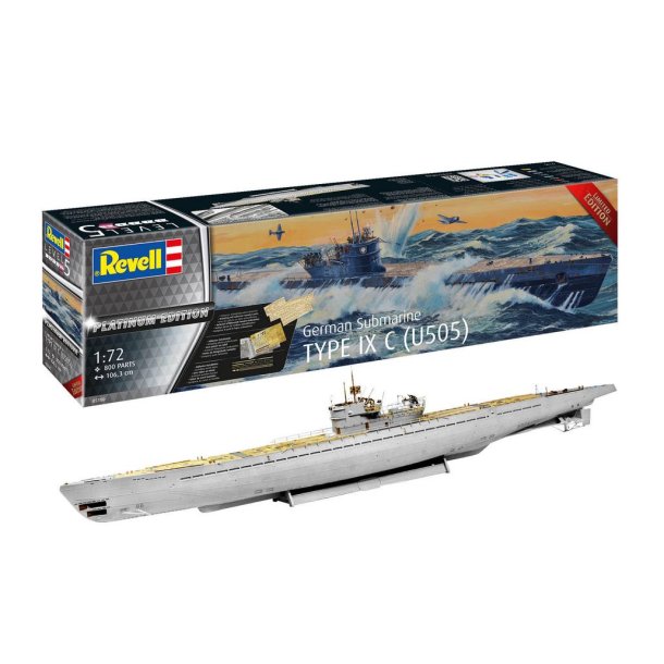 German Submarine Type IX C (U505) ´Platinum Edition´