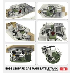 Leopard 2 A6 Main Battle Tank with FULL INTERIOR