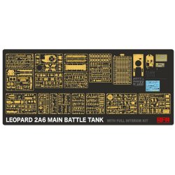 Leopard 2 A6 Main Battle Tank with FULL INTERIOR