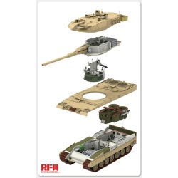 Leopard 2 A6 Main Battle Tank with FULL INTERIOR