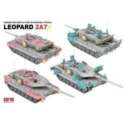 Leopard 2A7V med enkeltleds-blter