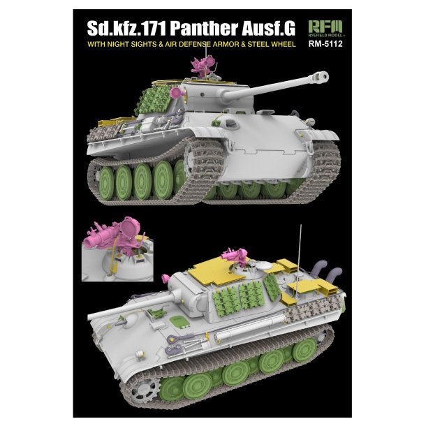 Panther Ausf. G Sd.kfz. 171 w/Night Sights &amp; Air Defense Armour