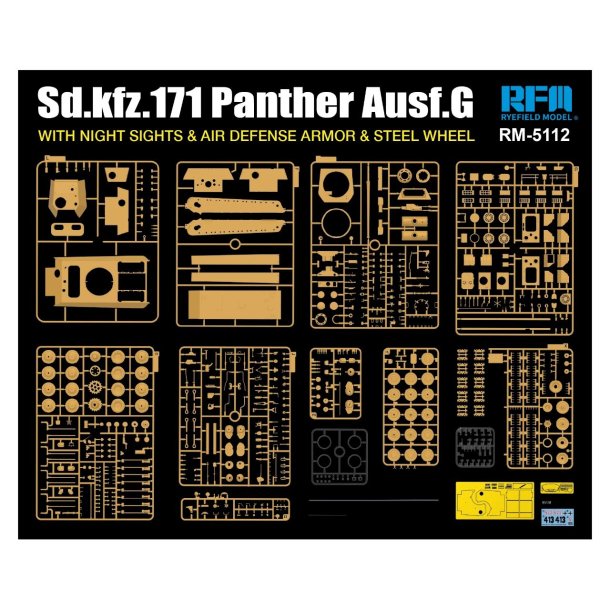 Panther Ausf. G Sd.kfz. 171 w/Night Sights &amp; Air Defense Armour