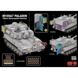 M109A7 Paladin w/metal barrel &amp; workable tracks