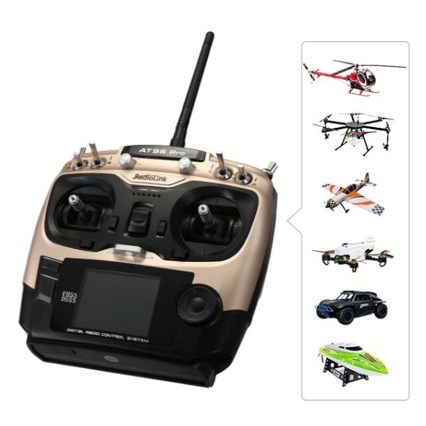 AT9S PRO - 10 kanals radioanlg