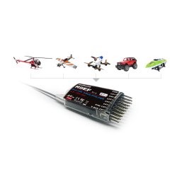 R8EF 8-kanals modtager 2,4 GHz