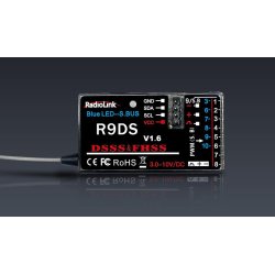 R9DS 10-kanals modtager 2,4 GHz