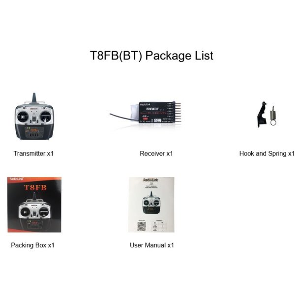 T8FB(BT) - 8 kanals radioanlg