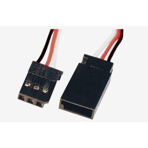 Servo forlngerkabel med FUTABA-stik, 300 mm