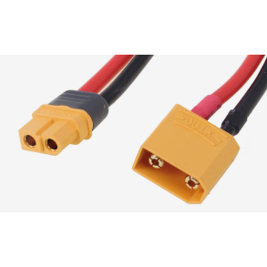 XT-90 til XT-60 adapter/lade-kabel, 500 mm