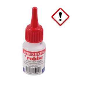 Cyano-acrylat (sekundlim) 20 gram (1-10 sek), tynd