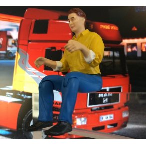 Chauffr, mand, skala 1/14,5