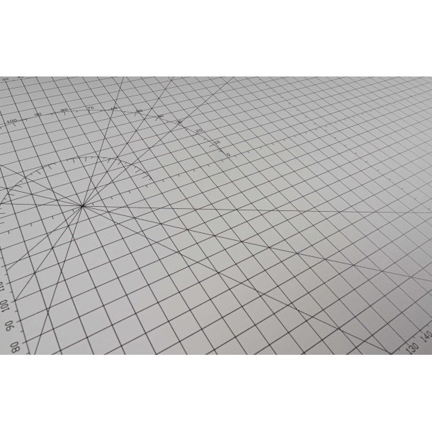 Skreplade, A1-format (60 x 90 cm), dobbeltsidet