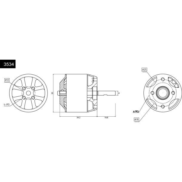 robbe Ro-Power Torque 3534 1200KV