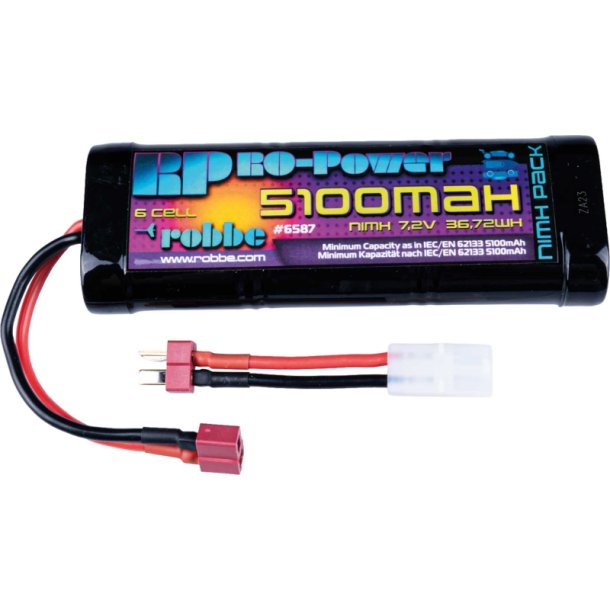 Ro-Power NiMH 5100 mAh 7,2 V (Deans-T + TAM)
