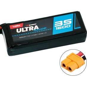 RO-POWER Ultra Maxamp 1600 mAh 11,1 Volt 3S 35(70)C LiPo XT-60
