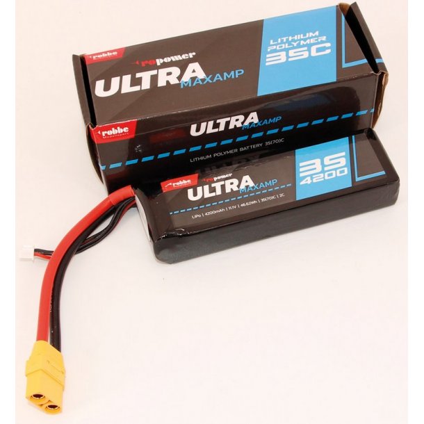 RO-POWER ULTRA MAXAMP 4200 mAh 11,1 Volt 3S XT-90