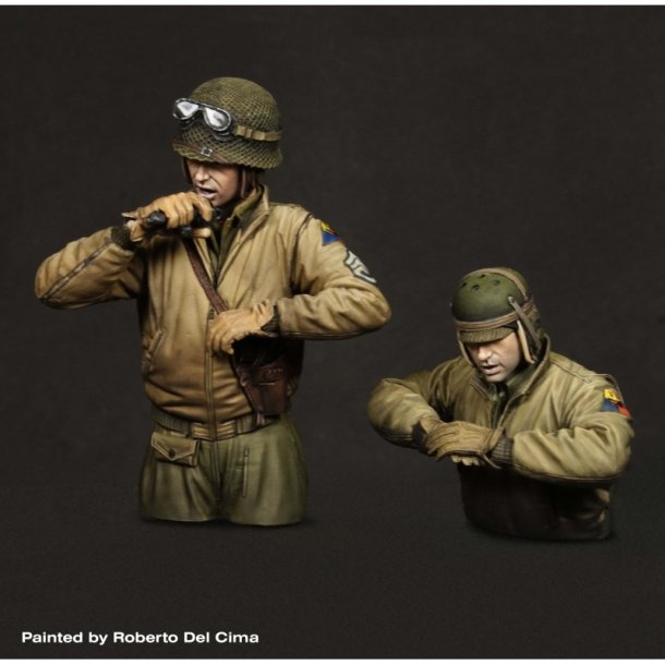 U.S. Tank Crew WWII (no. 2), skala 1/16