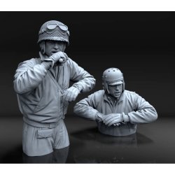 U.S. Tank Crew WWII (no. 2), skala 1/16