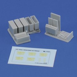 U.S. Ammo 7,62 mm ammunitionskasser �Vietnam�, skala 1/16