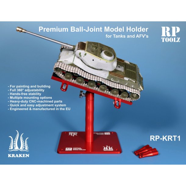 Kraken AFV - 360 graders model-holder i metal