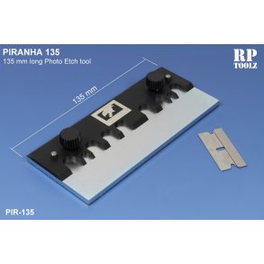Piranha Bukkeværktøj til fotoæts, 135 mm