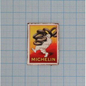 Michelin-mand med dæk, emaljemærke