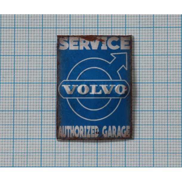 Volvo Service, emaljemrke