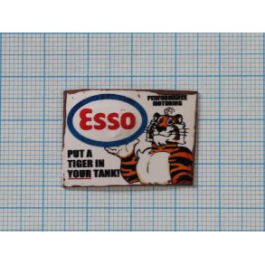 Esso Put a tiger in your tank, emaljemærke