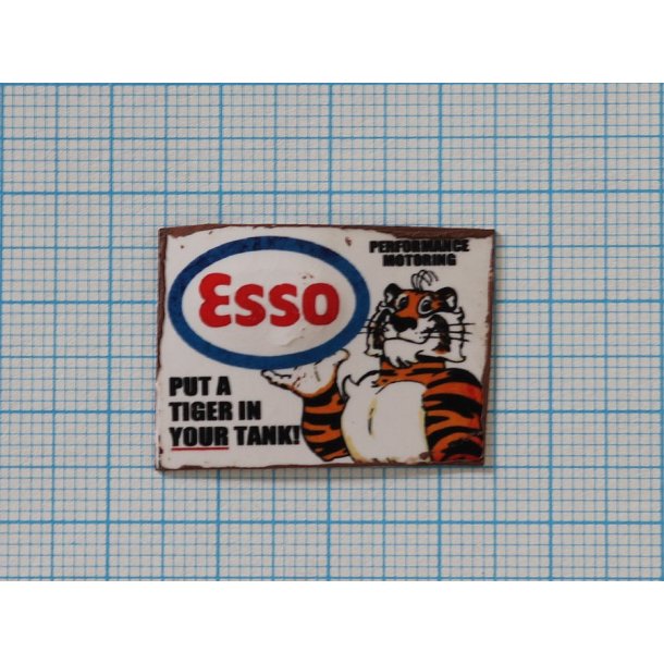 Esso Put a tiger in your tank, emaljem&aelig;rke