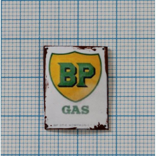 BP Gas, emaljemrke