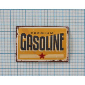 Premium Gasoline, emaljemærke