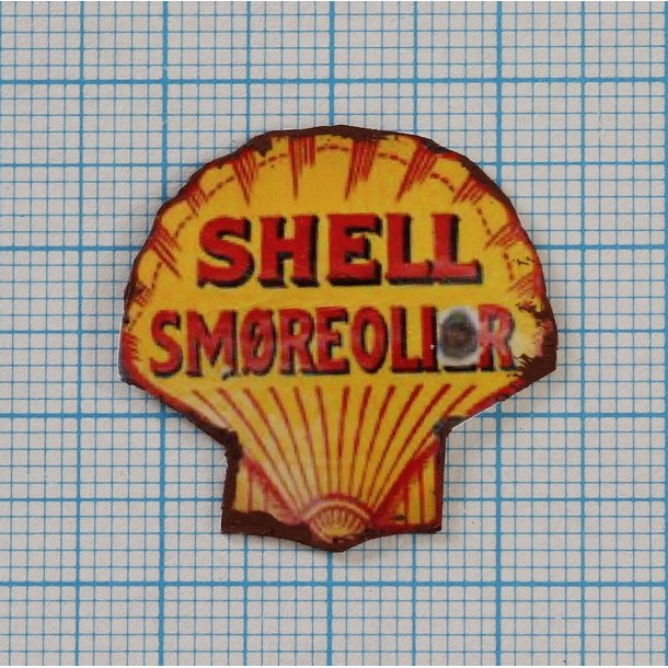 Shell Smreolie, emaljemrke