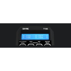 SkyRC T100 DUAL LiPo/LiIon/LiFe/LiHV/NiMH/Pb 5A 2x50W 100-240 V