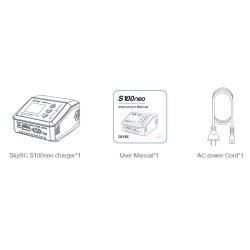 SkyRC S100 AC/DC LiPo 1-6S 12A 100W/200W 100-240 V