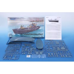 Kriegsfischkutter WWII German Patrol and Minesweeper Ship, skala 1/72