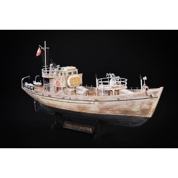 Kriegsfischkutter WWII German Patrol and Minesweeper Ship, skala 1/72
